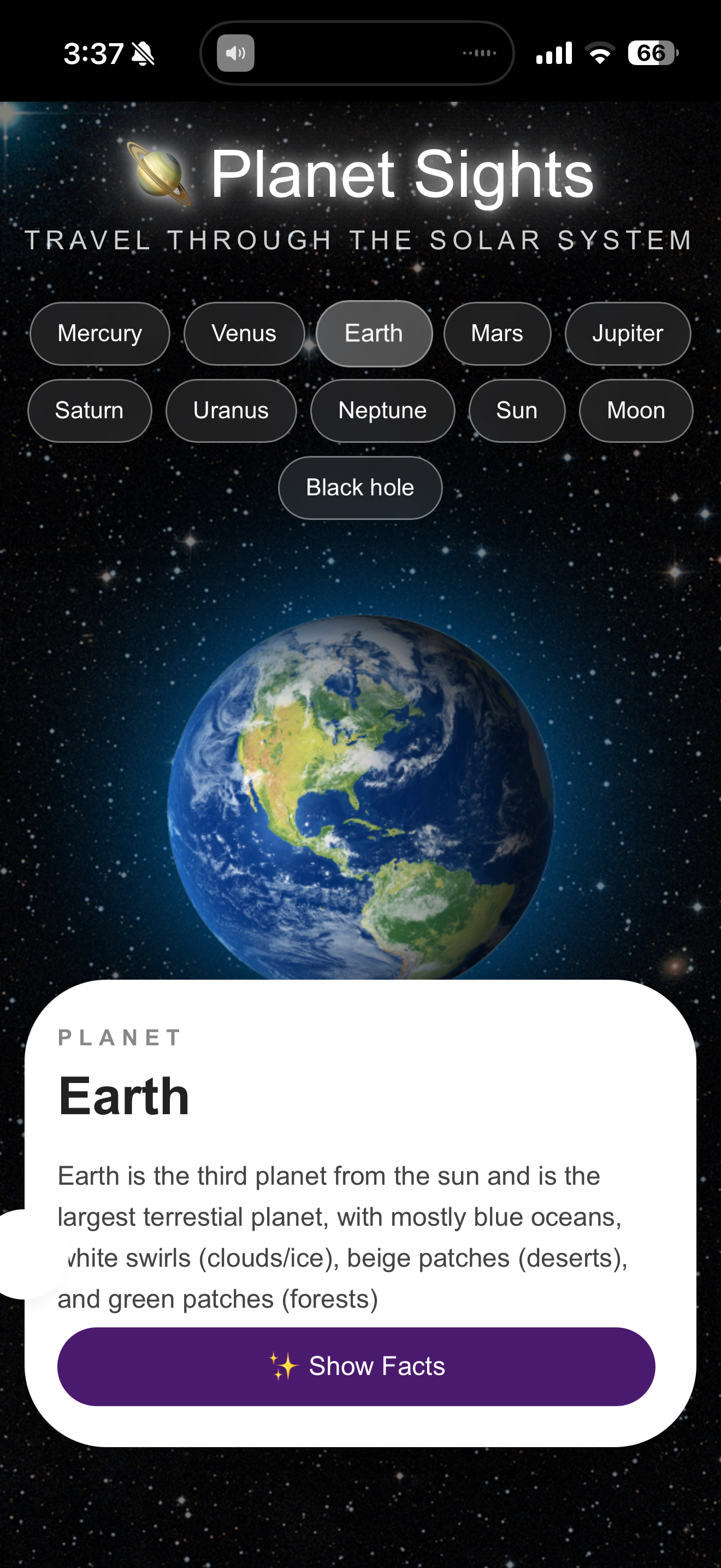 Planet view